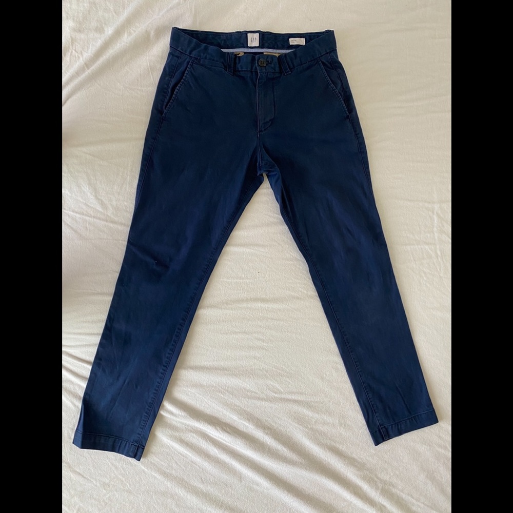 (SOLD)Gap Men’s Blue Pants Size 29×30 Slim
